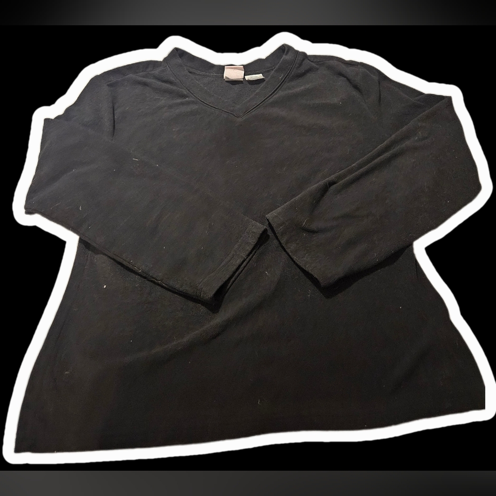 Logo Athletic Black Sweatshirt